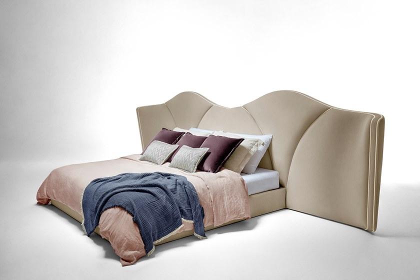 Munna Двуспальная кровать с обивкой из ткани sun-id-1375700 - Вид №5