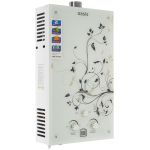 9959821 Водонагреватель газовый Oasis Glass 20 ZG/TUR
