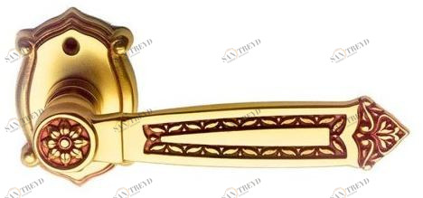 Pasini Ручка из латуни на розетке  3811 