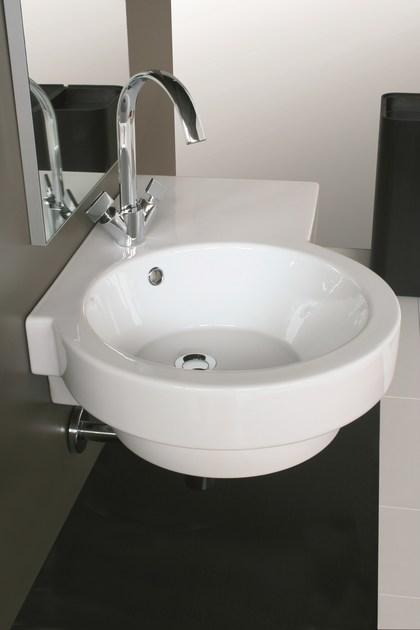 Подвесная раковина настенная овальная Olympia Ceramica TUTTO EVO белая sun-id-1469385 - Вид №3