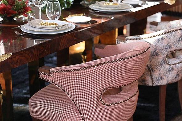 Aldeco Обивочная ткань в клетку Bloom sun-id-1472793 - Вид №6