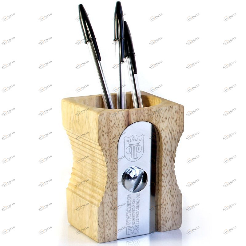 Органайзер для рабочего стола Sharpener бежевый SUCK UK SKPENCILPOT1