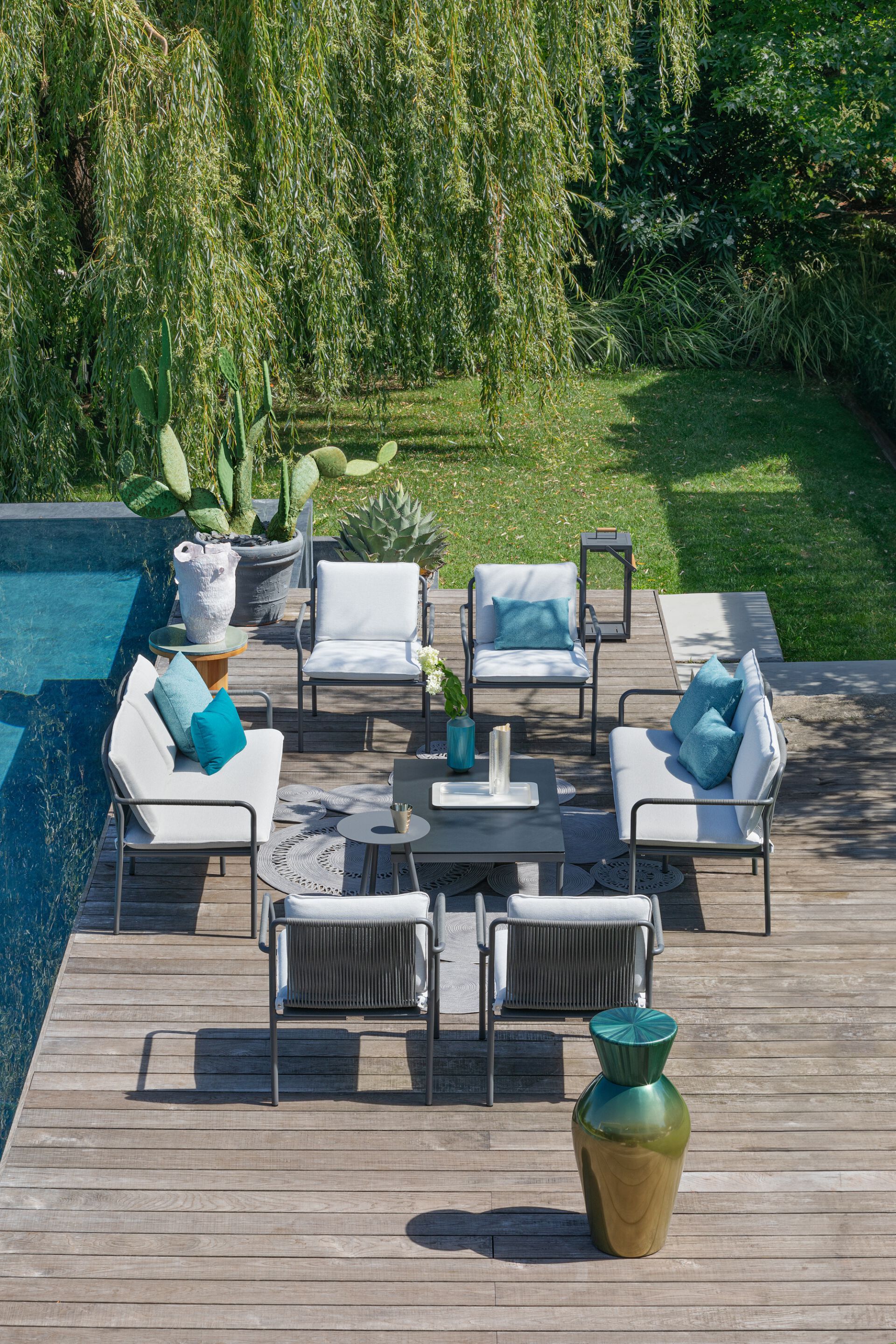 Алюминиевый садовый стул с подлокотниками Atmosphera Air ARCH-00015077 - Вид №2