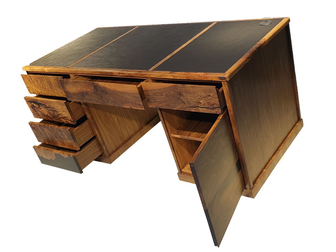 Стол из орехового дерева и смолы Legnor LEG2408780 ARCH-00036100 - Вид №2