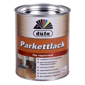 Лак паркетный глянцевый Dufa Parkettlack 0.75 л 10031062 STLM-2142825