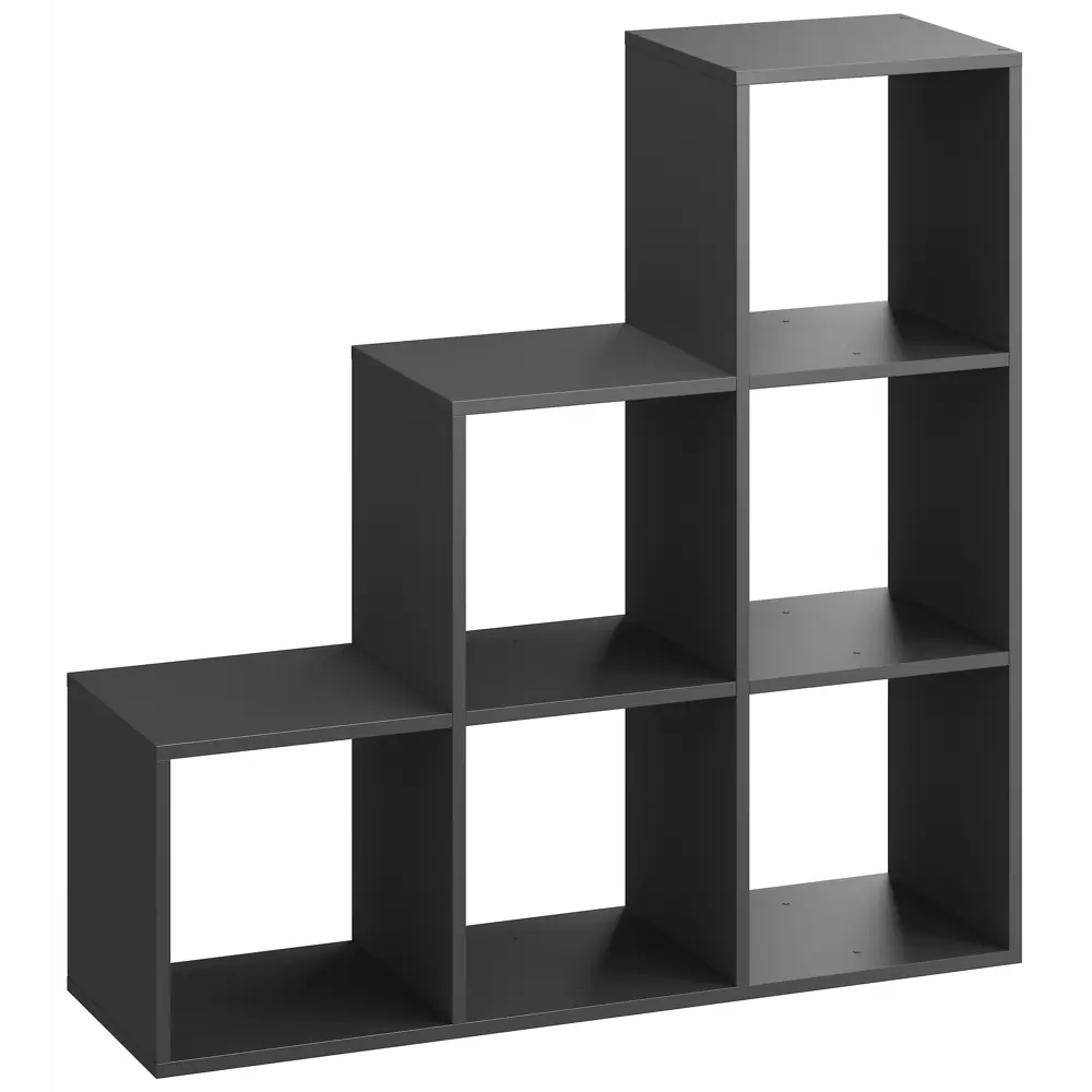Стеллаж SPACEO KUB 123К, 104х104х31,7 см, цвет графит 82037471 STLM-2030762 