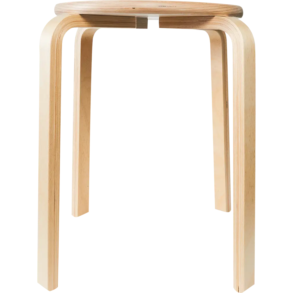 Табурет 44.3x45x44.3 см дерево цвет натуральный 84758319 STLM-2062038 Santreyd Табурет Фиеста - Вид №2