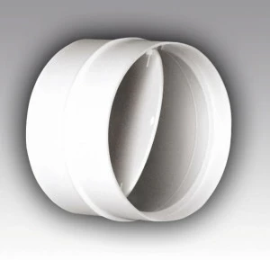 Соединитель с обратным клапаном пластик, D100 10СКПО 00255