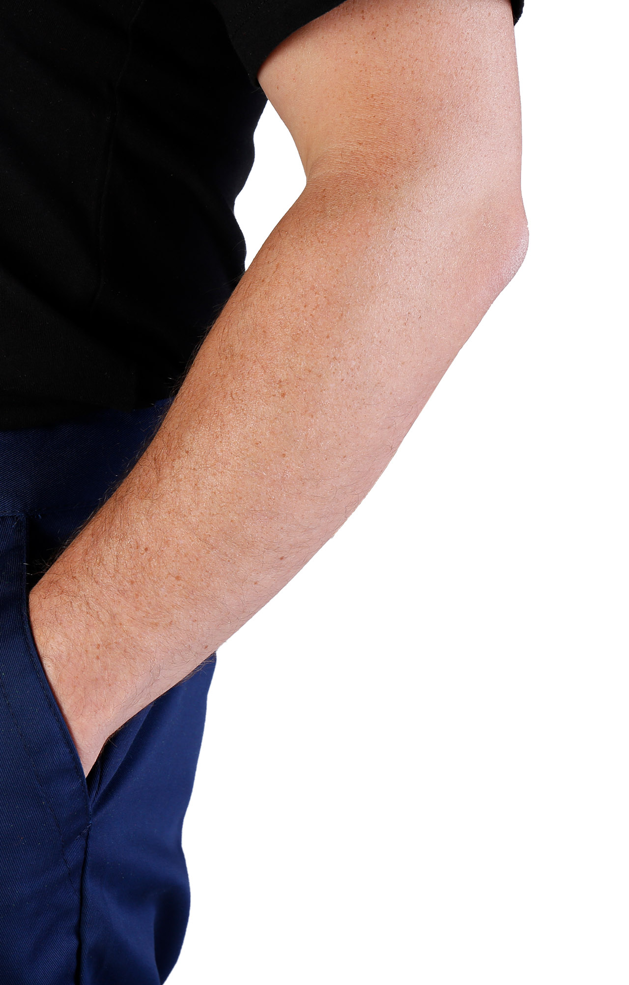 68042 Брюки рабочие укороченные "Труд" темно-синие  Летняя спецодежда  размер 52-54/170-176  - Вид №3