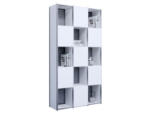 Высокий офисный книжный шкаф в день