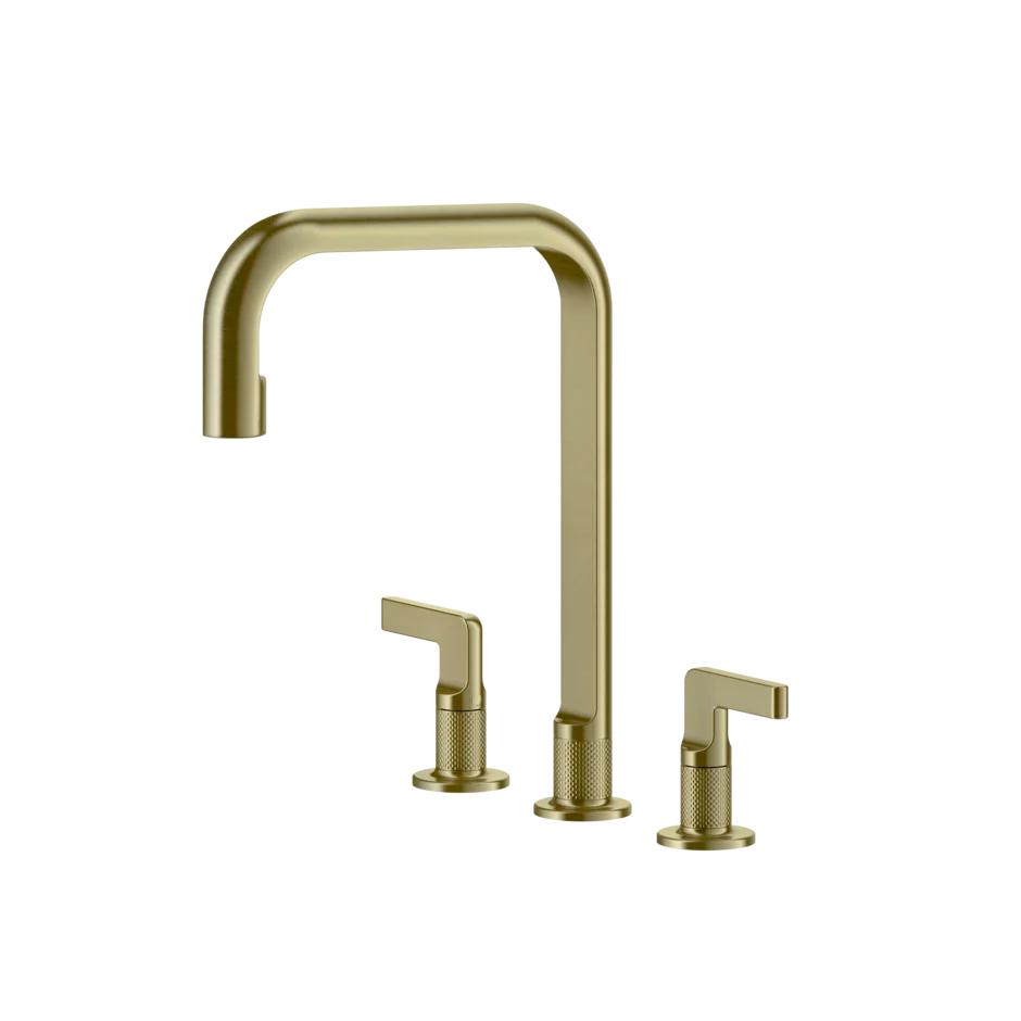 Смеситель для раковины 58701 727 Gessi Inciso ЛАТУНЬ МАТОВАЯ PVD 58701727