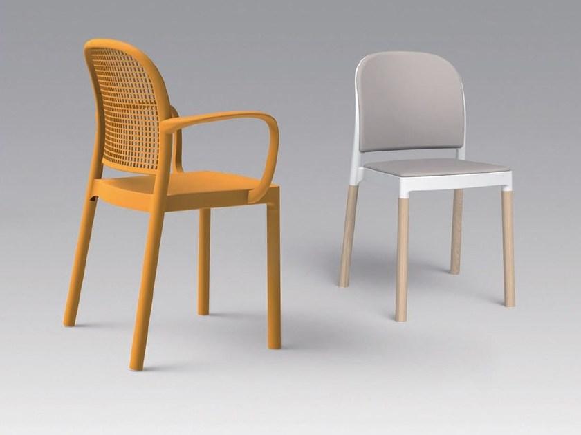 GABER Стул из технополимера с подлокотниками Panama sun-id-1423173 - Вид №8