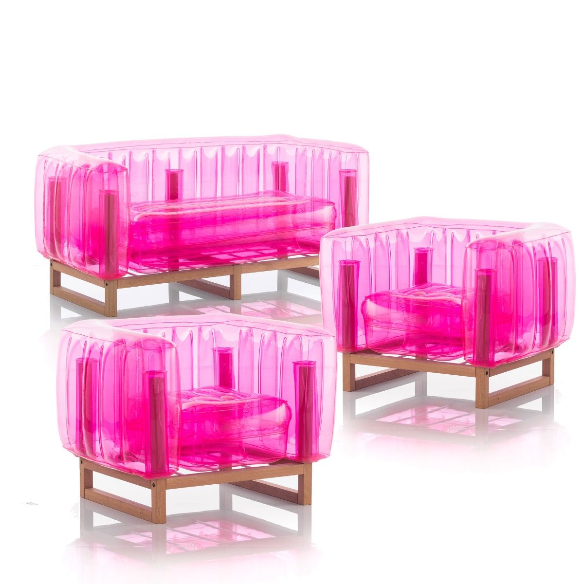 MOJOW Деревянная садовая мебель Yomi Eko Розовый SY2FY1CYCB06RC