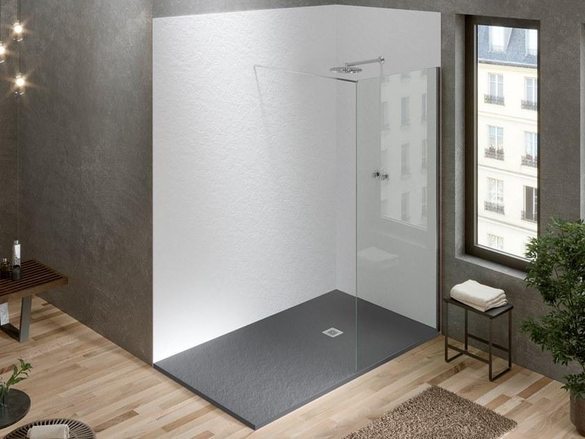 Acquabella Прямоугольный душевой поддон в акроне © Slate sun-id-1432220 - Вид №1