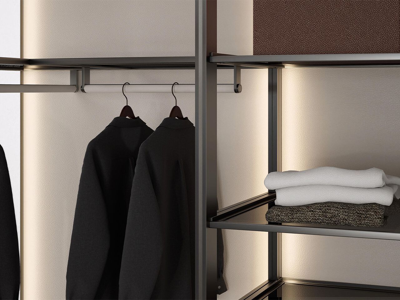 Модульная гардеробная MaxForm профиль ARCH-00094122 - Вид №3