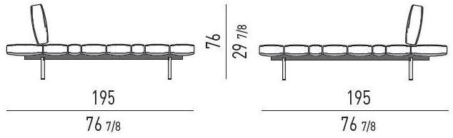 Minotti Кресло Smith lounge system sun-id-1429902 - Вид №2
