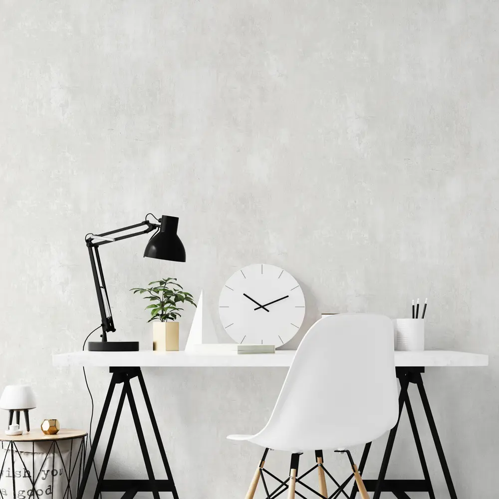 Обои флизелиновые Wall Decor Лофт белые 1.06 м 75307-12 89427039 STLM-2074537 - Вид №2