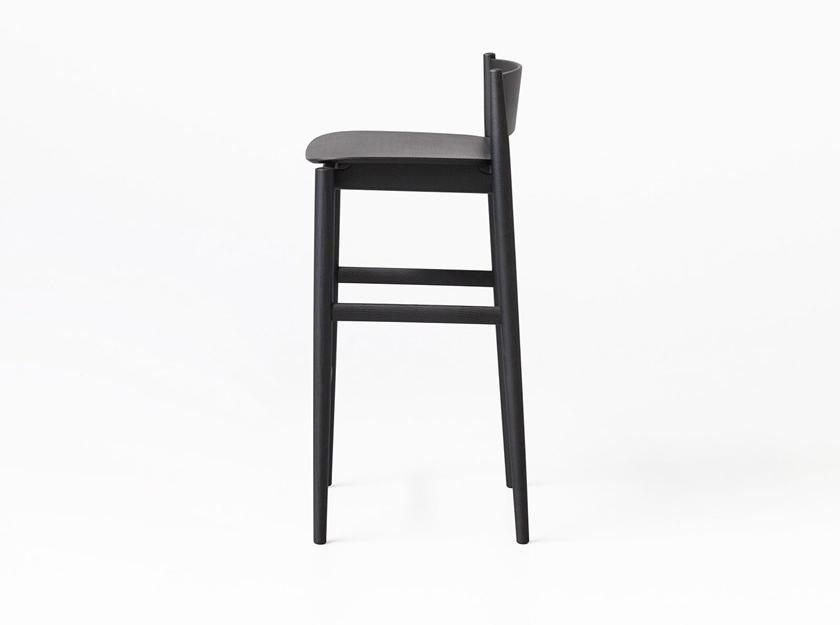 Porro Высокий табурет из ясеня с подставкой для ног sun-id-1504245 - Вид №2