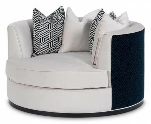 Stylish Club Мягкое бархатное кресло с подлокотниками Empire Scf.e09