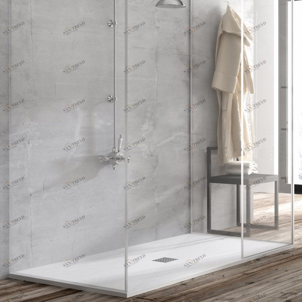 ДУШЕВОЙ ПОДДОН COLISEUM 140X80 СМ STONE NOX WHITE McBath COLISEUM80