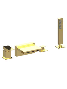 Смеситель для ванны с 4 отверстиями