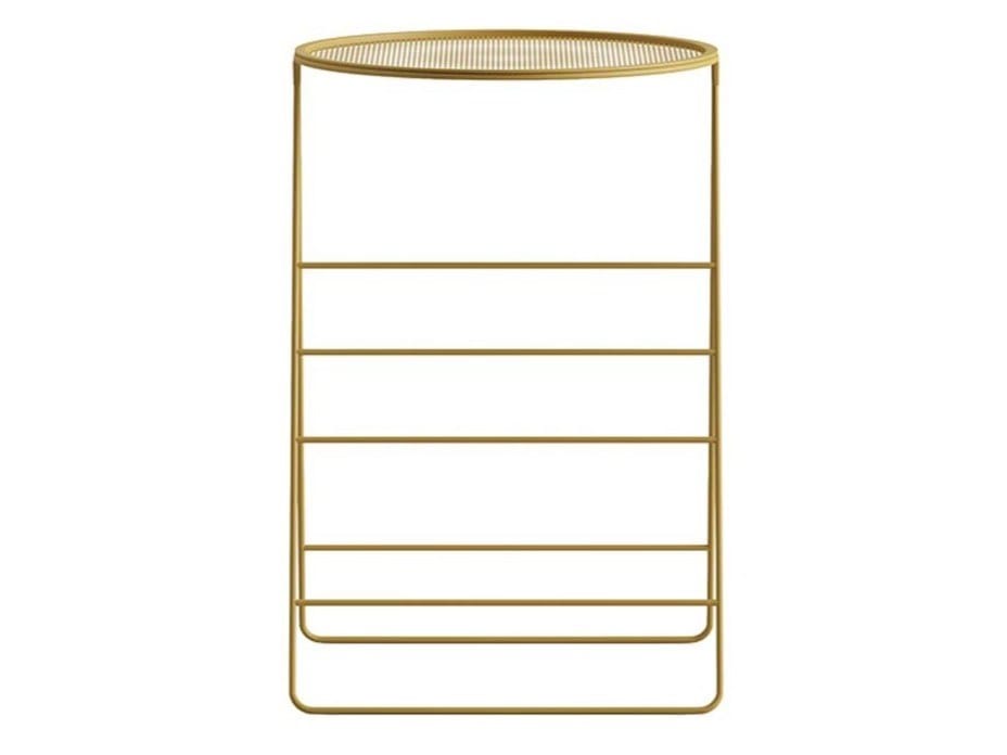 Высокий окрашенный металлический журнальный столик с подносом Ersa HI ARCH-00153049 - Вид №12