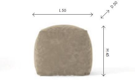 Birex Квадратный пуф с подкладкой sun-id-1350861 - Вид №1