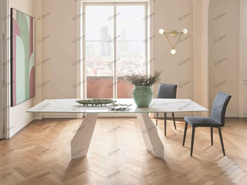 Bonaldo Прямоугольный керамический стол Origami sun-id-1459417