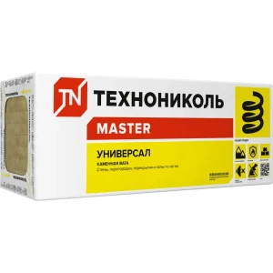 ТЕХНОНИКОЛЬ Универсал — минераловатная плита для утепления 100 мм 89364485