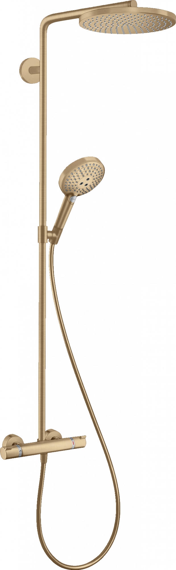 27633140 Raindance Select S Showerpipe 240 1jet PowderRain с термостатом Hansgrohe 