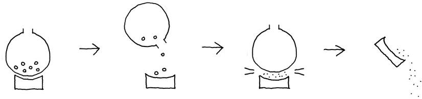 valerie_objects Мельница для соли / перца в выдувном стекле  V8018009/v8018010  - Вид №22