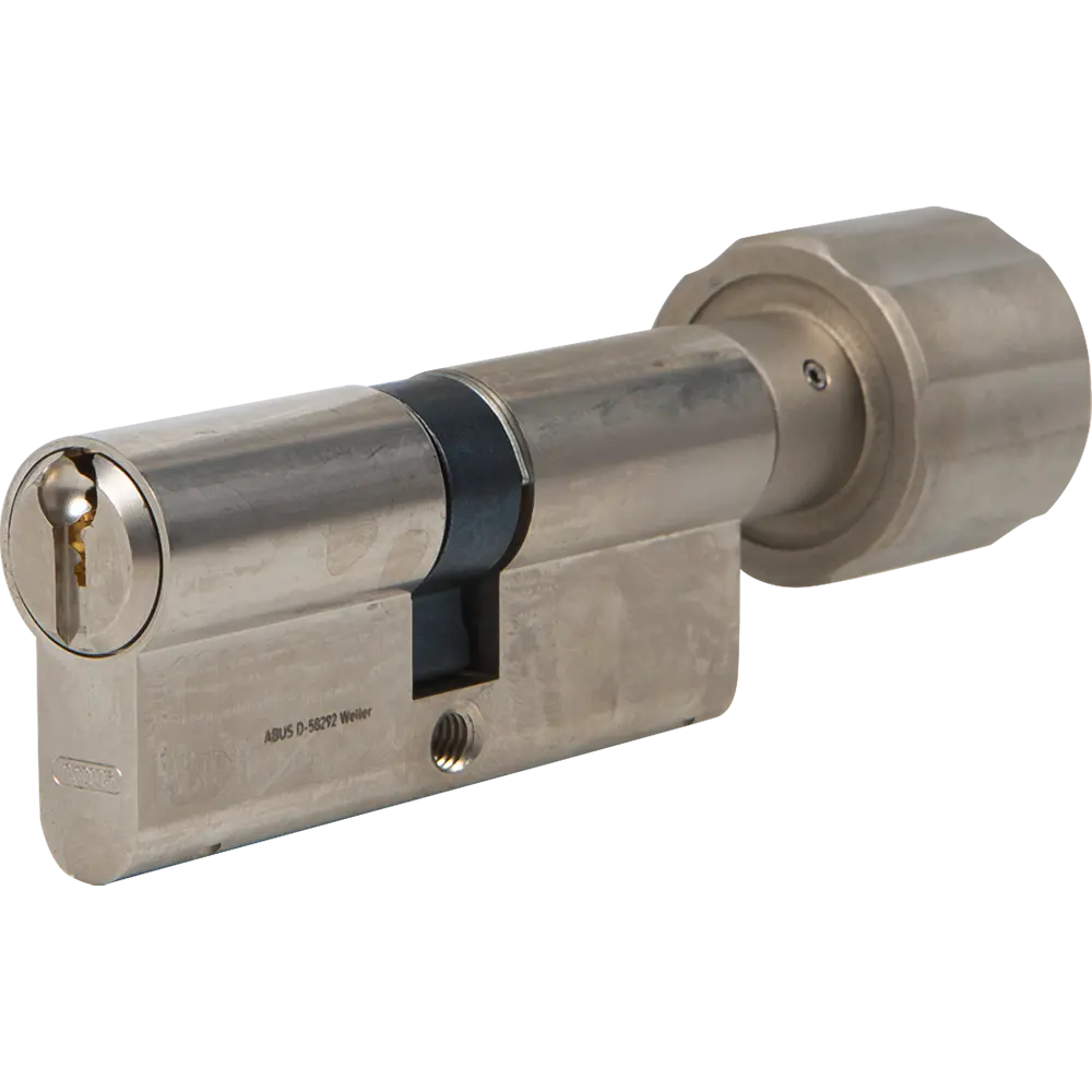 Цилиндр Abus Standard, 30х30 мм, ключ/вертушка, цвет никель 82276500 STLM-2057557 Standard S5+