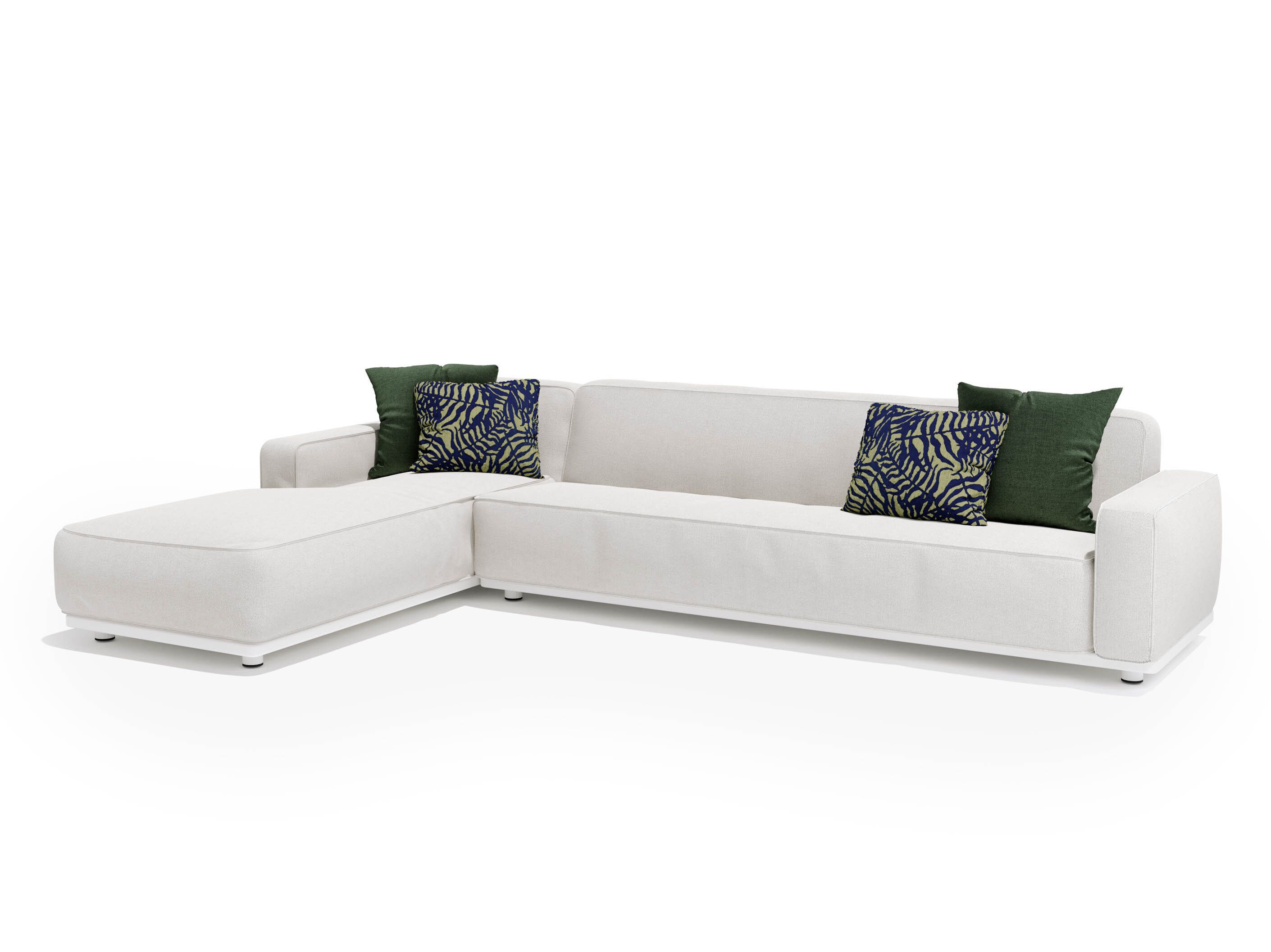 Модульный тканевый садовый диван с полуостровом Atmosphera Лагуна .25 ARCH-00145589