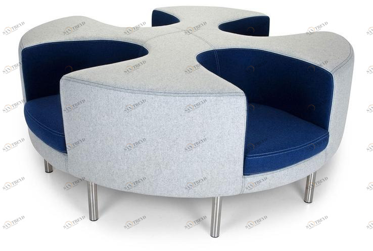 Adrenalina Изогнутый 4-х местный диван Otto sun-id-1423554