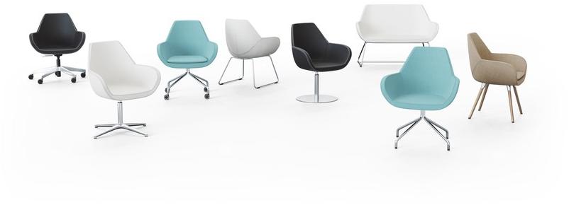 profim Кресло в коже с 4-мя спицами для контракта Fan sun-id-1516010 - Вид №4