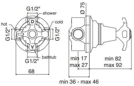 Rubinetterie Treemme Nuova retrò  4162  - Вид №1