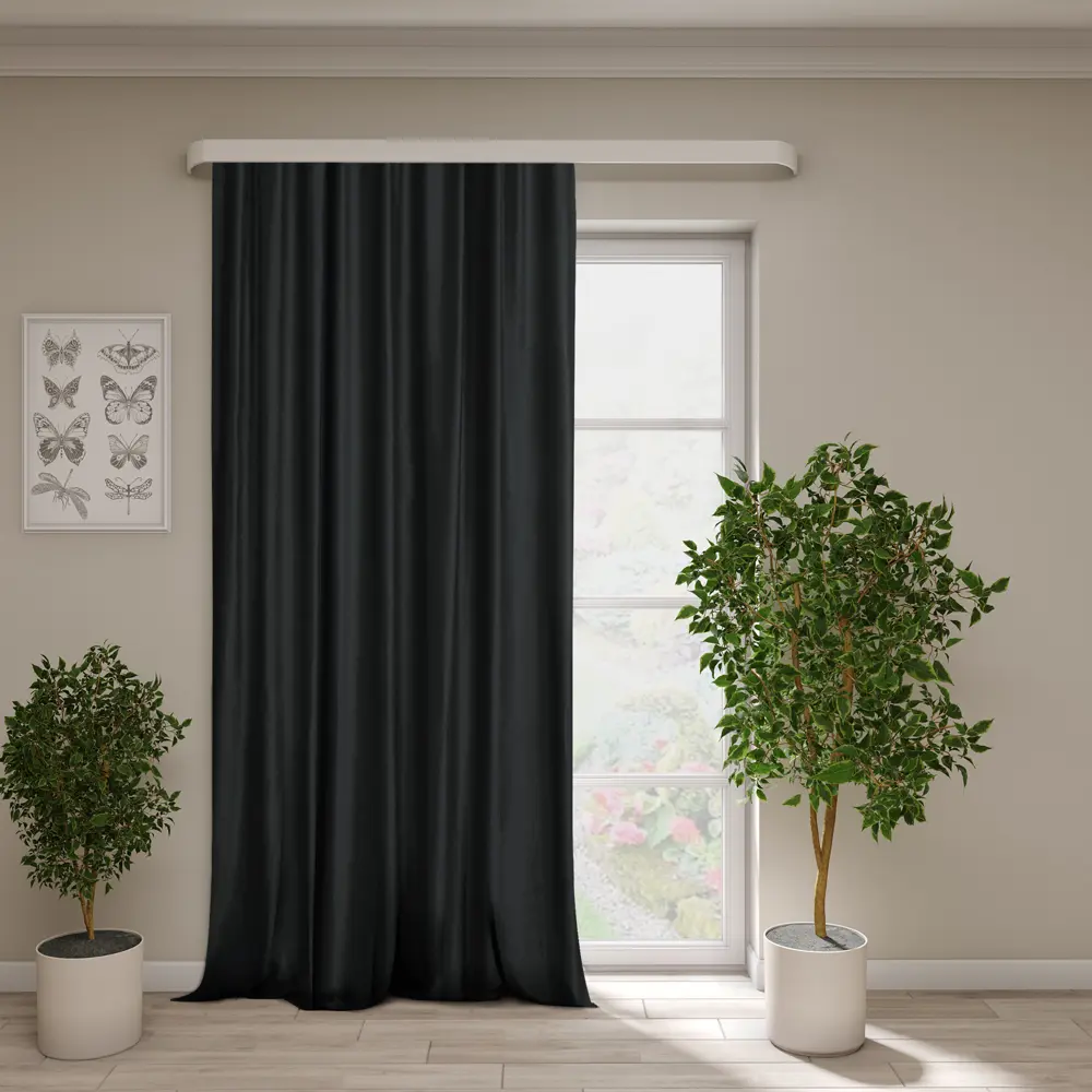 Santreyd Бархат для штор — чёрная классика вашего интерьера 82714728 STLM-1021131 - Вид №4