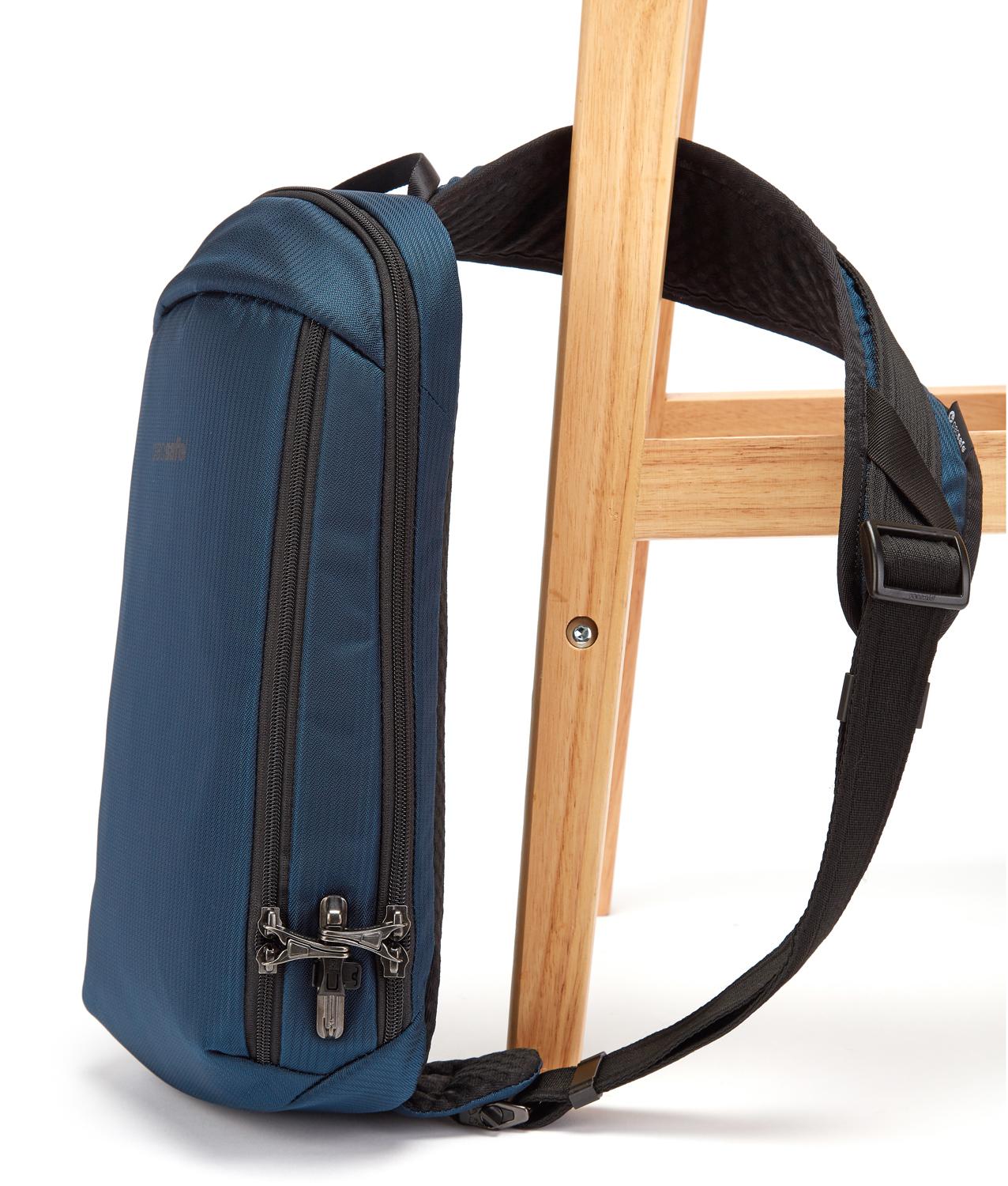 40105641 Рюкзак-антивор однолямочный 325 ECONYL® Anti-Theft Recycled Sling Pack PacSafe Vibe - Вид №5