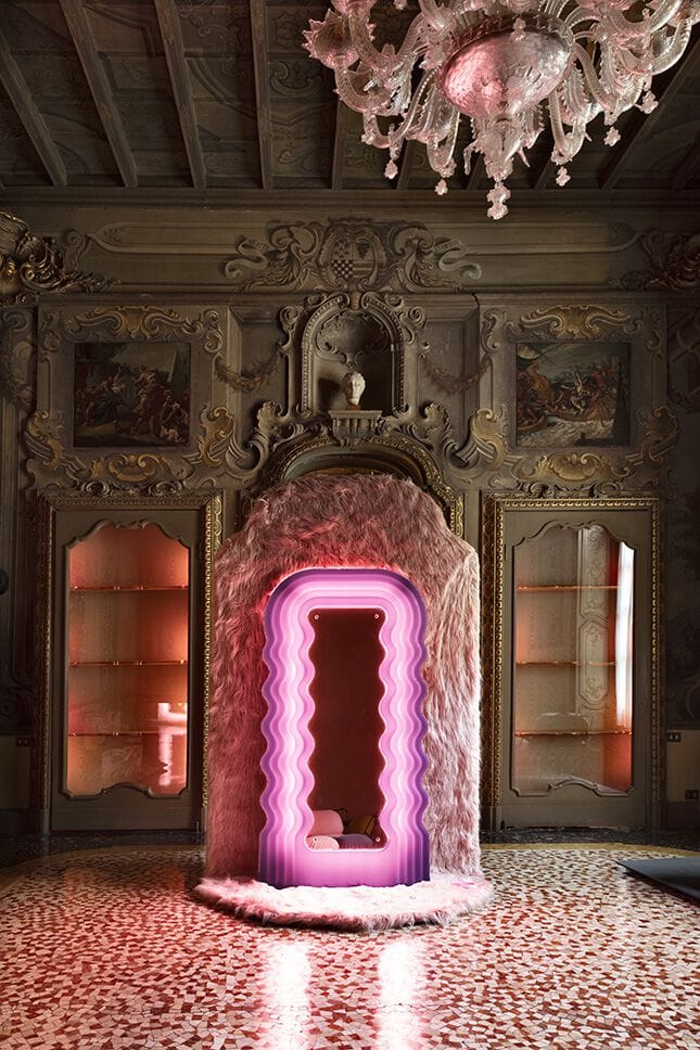 Зеркало / лампа PETG Poltronova Ultrafragola ARCH-00032129 - Вид №7