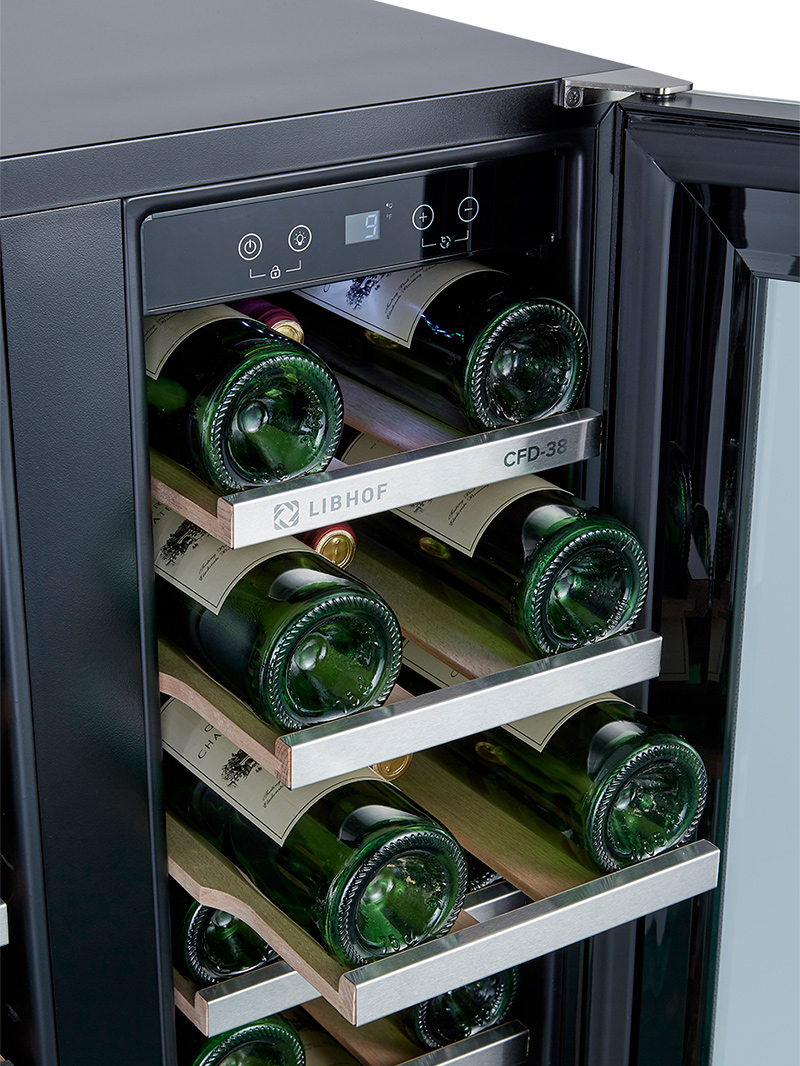 9965428 Винный шкаф Libhof CFD-38 белый STDN-0111711 - Вид №9