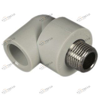 Угол НР 20х1/2" полипропилен FV-PLAST 216020