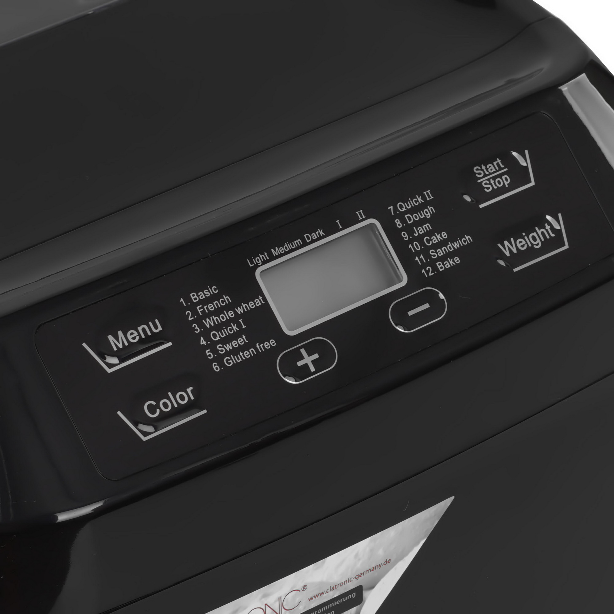 9908376 Хлебопечь CLATRONIC BBA 3774 черный STDN-0081084 - Вид №3