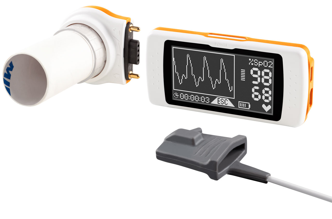 Спирометр Spirodoc с модулем SpO2 Santreyd MED-96
