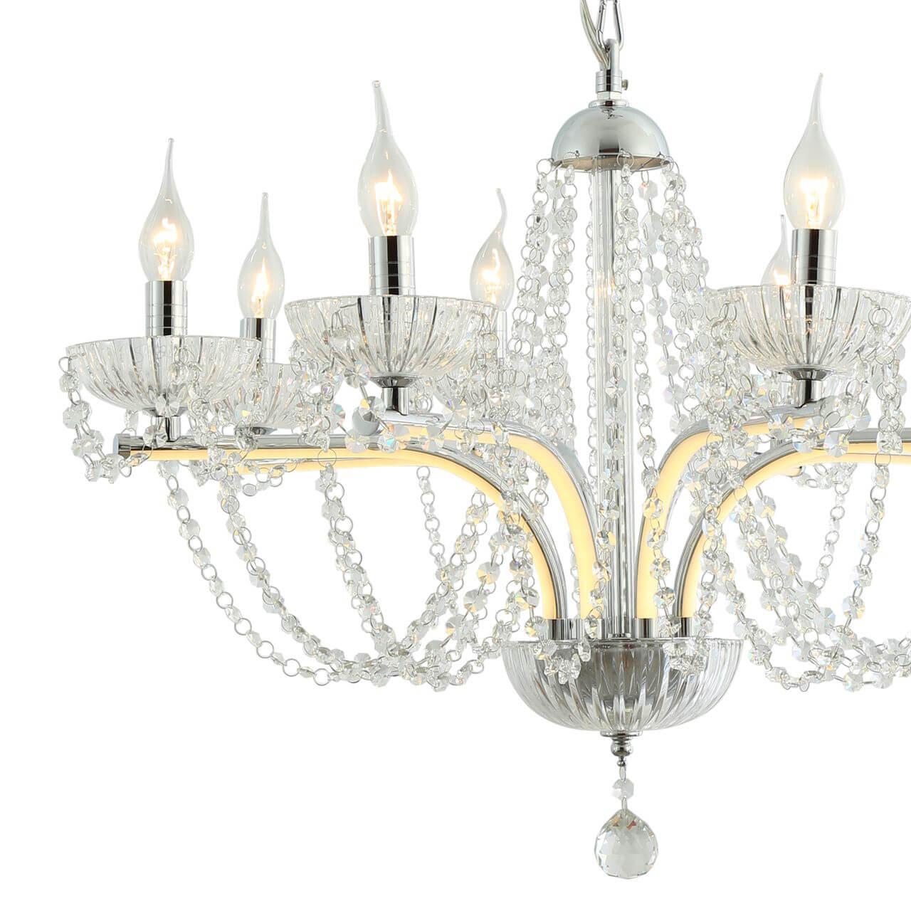 Подвесная люстра Favourite Prunk 2424-8P FAVOURITE ДИЗАЙНЕРСКИЕ, PRUNK 312443 Хром  - Вид №2