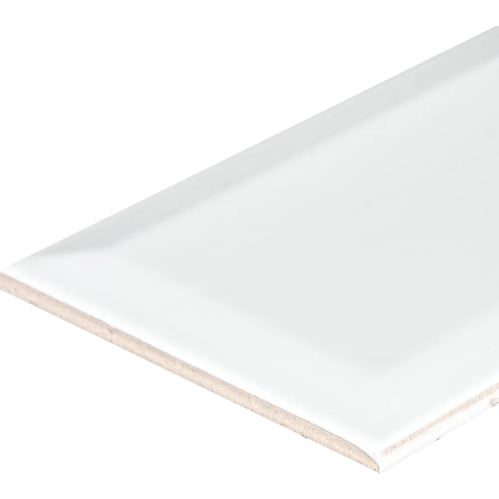 Плитка настенная «Metrotiles» 10х20 см 0.88 м2 цвет белый 18615661 STLM-2181398 Golden Tile  - Вид №1
