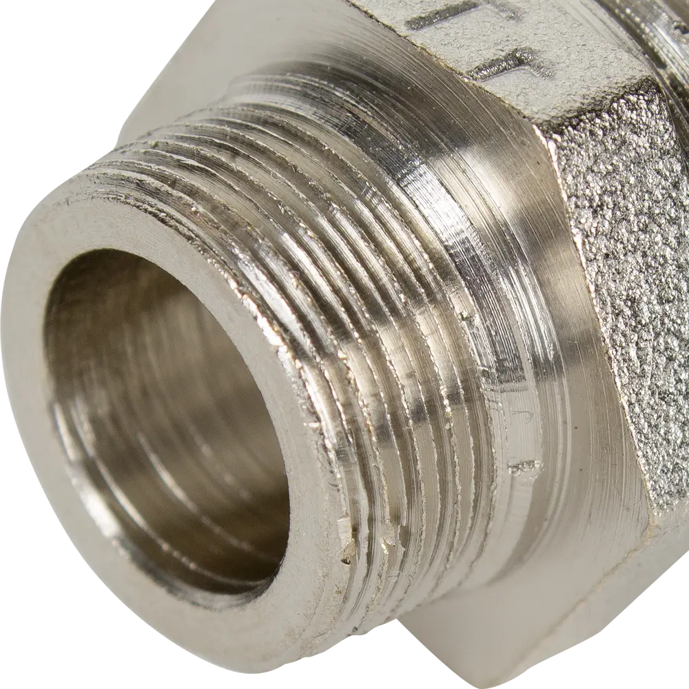 Ниппель переходной Valtec 1/2"х1/4", никелированная латунь VTr.580.N.0402 82164855 STLM-2180423  - Вид №1