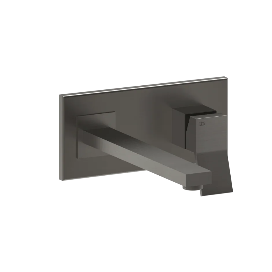 Смеситель для умывальника 53088 707 Gessi Rettangolo k ЧЕРНЫЙ МЕТАЛЛ BR. PVD 53088707