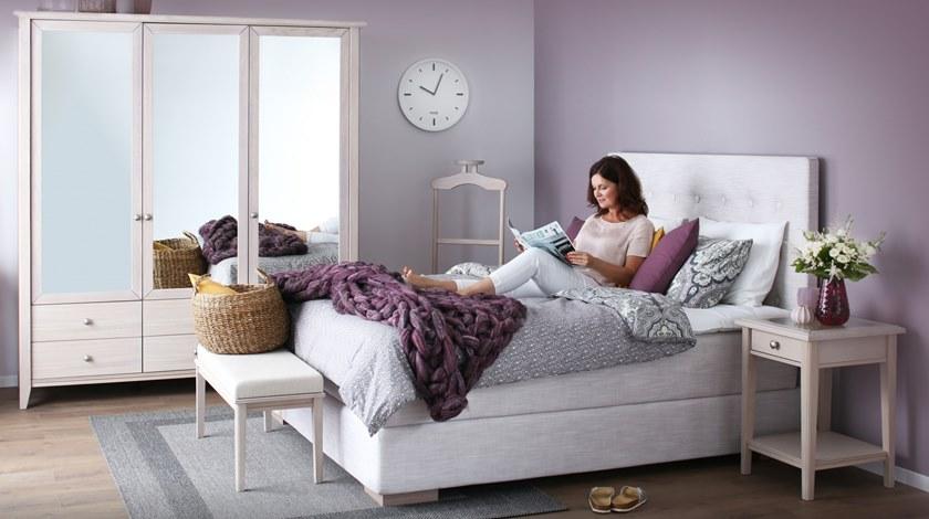 Heavens Двуспальная кровать-контейнер из ткани с тафтинговым изголовьем sun-id-1417096 - Вид №3