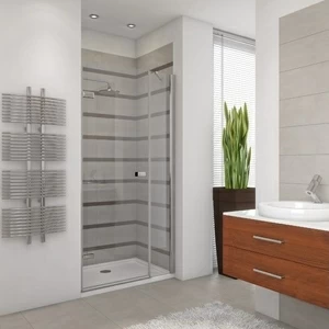 Душевая дверь в нишу 115x200 GK-862BP стекло прозрачное 6 мм GUTEWETTER TREND DOOR