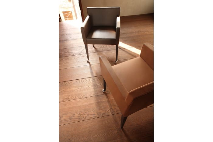 Кожаное кресло на колесиках с подлокотниками COLLI CASA Cortina ARCH-00007698 - Вид №2